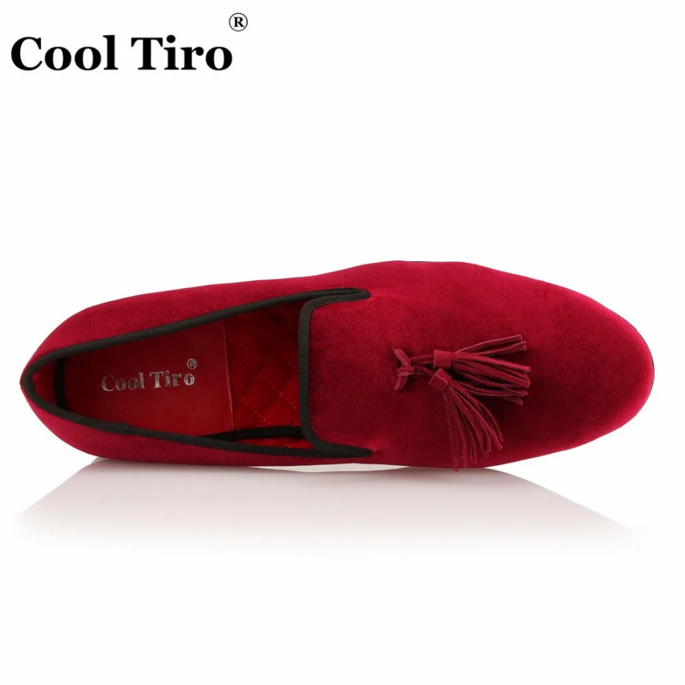 COOL TIRO/мужские модные бархатные повседневные туфли на плоской подошве с