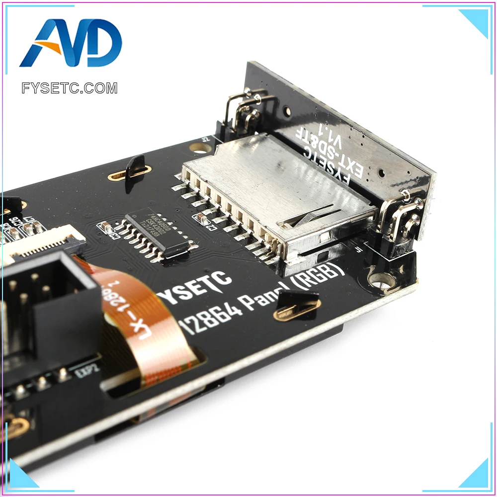 Детали для 3D принтера Mini12864 модуль расширения SD внешний картридер разъем адаптер