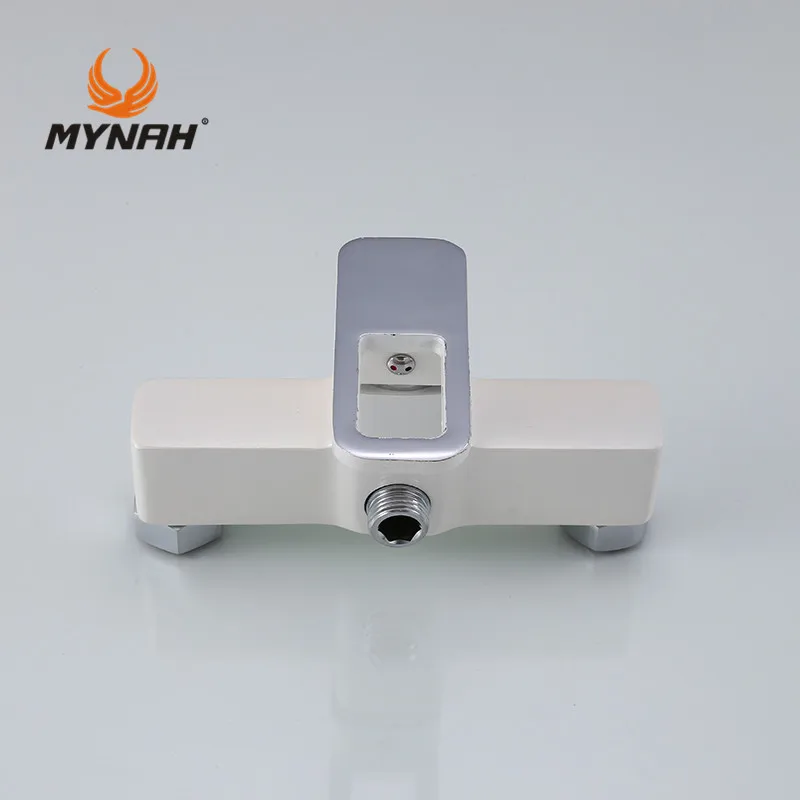 MYNAH Россия Бесплатная доставка смесители для душа ванной комнаты белая Ванна