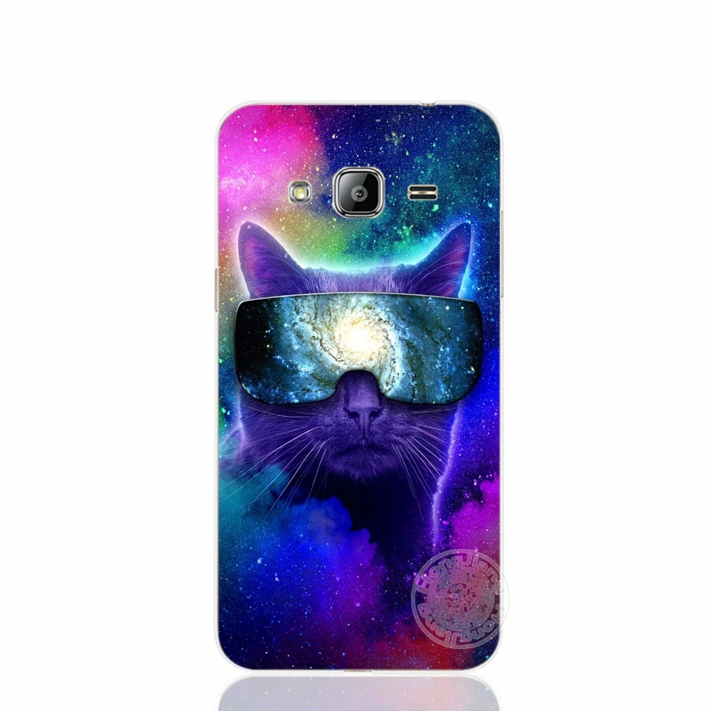 HAMEINUO красочное пространство для galaxy Вселенная чехол телефона Samsung Galaxy J1 J2 J3 J5 J7 MINI