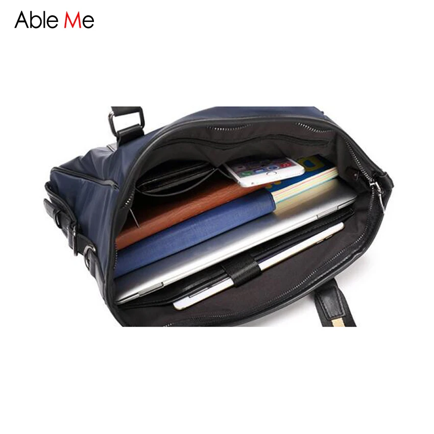 Ableme модные мужские сумки водонепроницаемый ноутбук сумка мужская portafolios Малетин