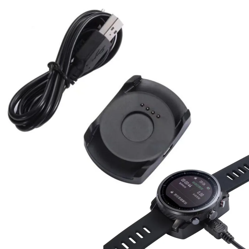 Для Smartwatch Xiaomi Huami Amazfit 2 Stratos Pace S Sport Smartband A1609 Зарядное устройство USB док-адаптер +