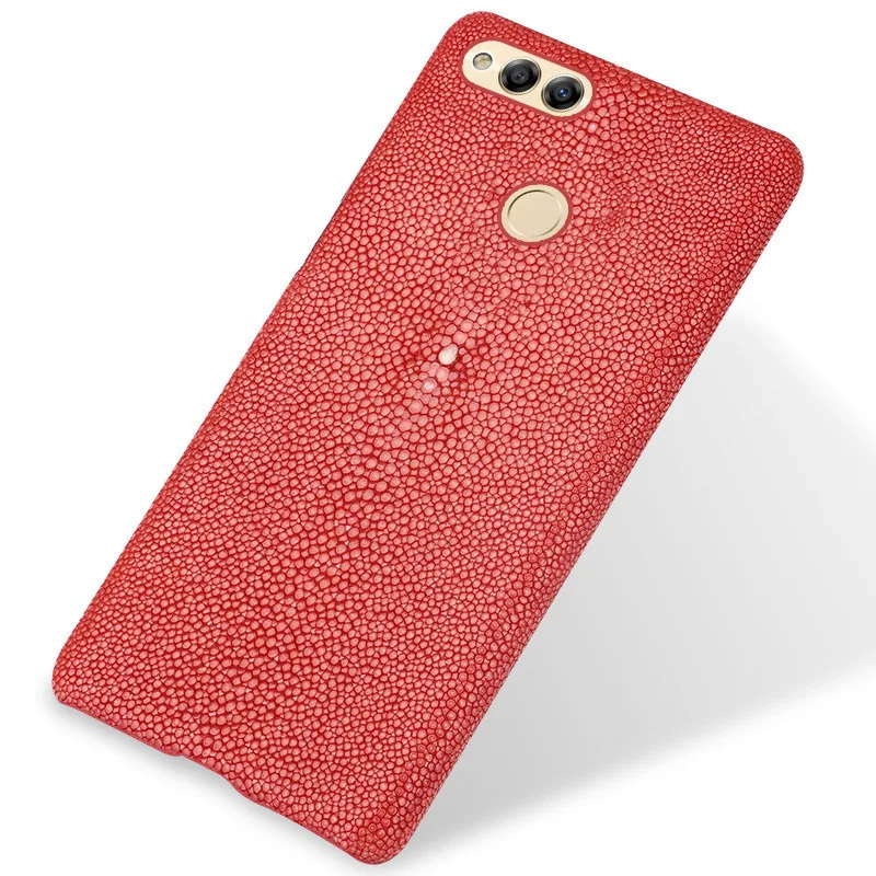 Изготовленный На Заказ жемчужный кожаный чехол для телефона HUAWEI honor 7X жемчуга
