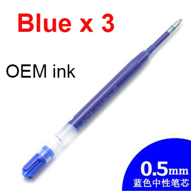 [ 1 metal pen + 3 blue ink ] Original Xiaomi mijia gold with refill | Канцтовары для офиса и дома