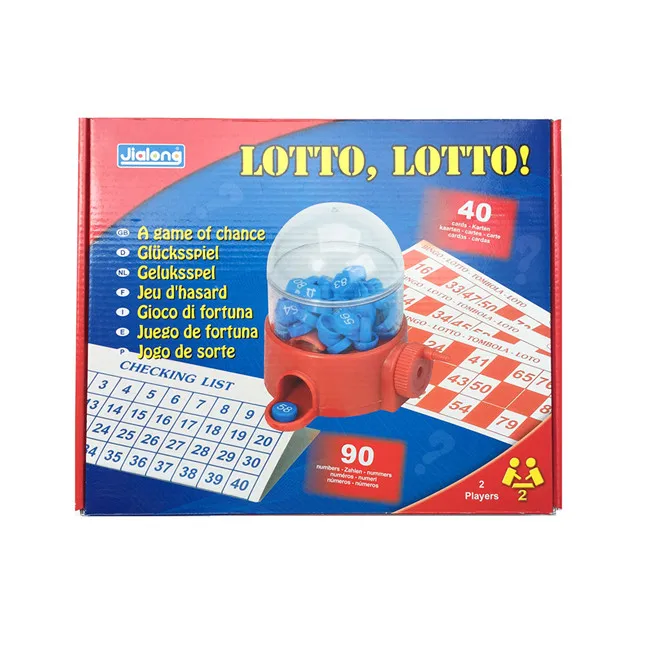 Lotto Бинго ничья машина Lotto Бинго лотереи лототрон Бинго для семьи и детей