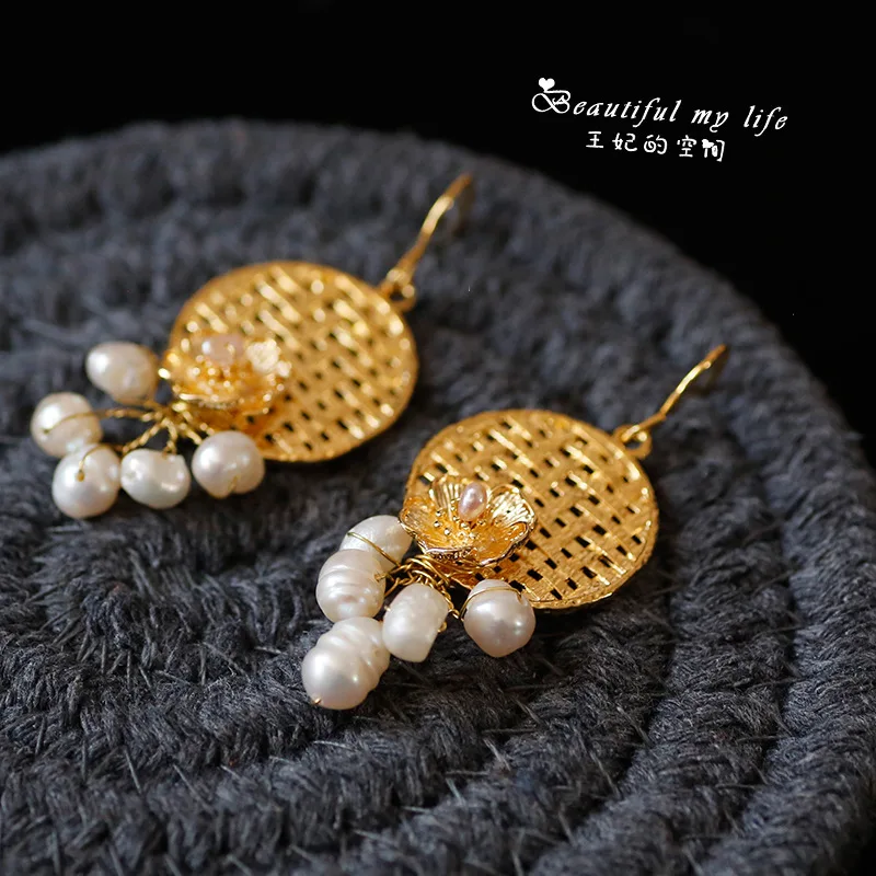Drop Earring Freshwater Pearl Handmade Long Tassel Earrings Bohemia Charm Fine Jewellery | Украшения и аксессуары