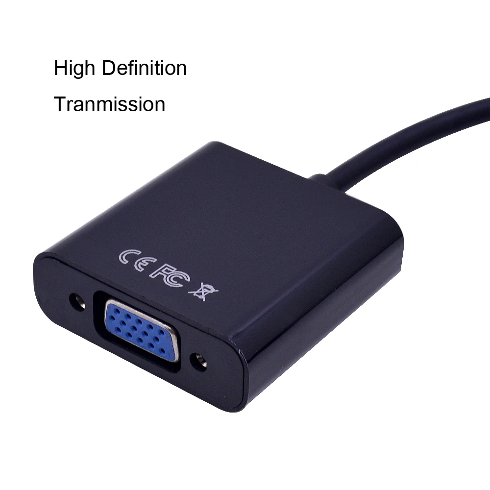 CHIPAL Full HD 1080P 24 + 1 25Pin папа к 15Pin женский DVI D VGA адаптер кабель конвертер для ПК