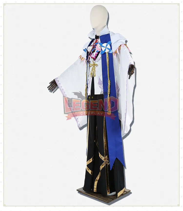 Fate stay night большой заказ кастер Мерлин карнавальный костюм полный комплект для