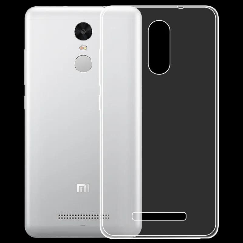 For Xiaomi Redmi Note 3 Pro note3 Case Ultra thin Clear Soft TPU Cover Silicone transparent Hongmi funda MobilePhone Accessories | Мобильные