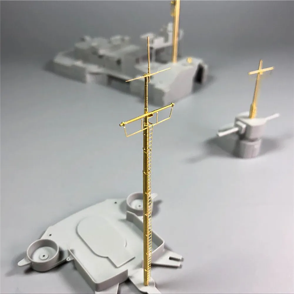 1 Набор металлическая мачтовая модель 1/200 Bismarck CYG019 Модернизированный комплект