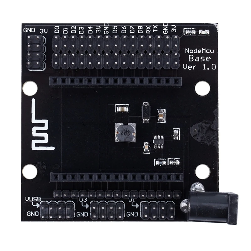 1 шт. черный металл ESP8266 Wi Fi макетная плата базовый эспандер Совместимость с NodeMcu Lua