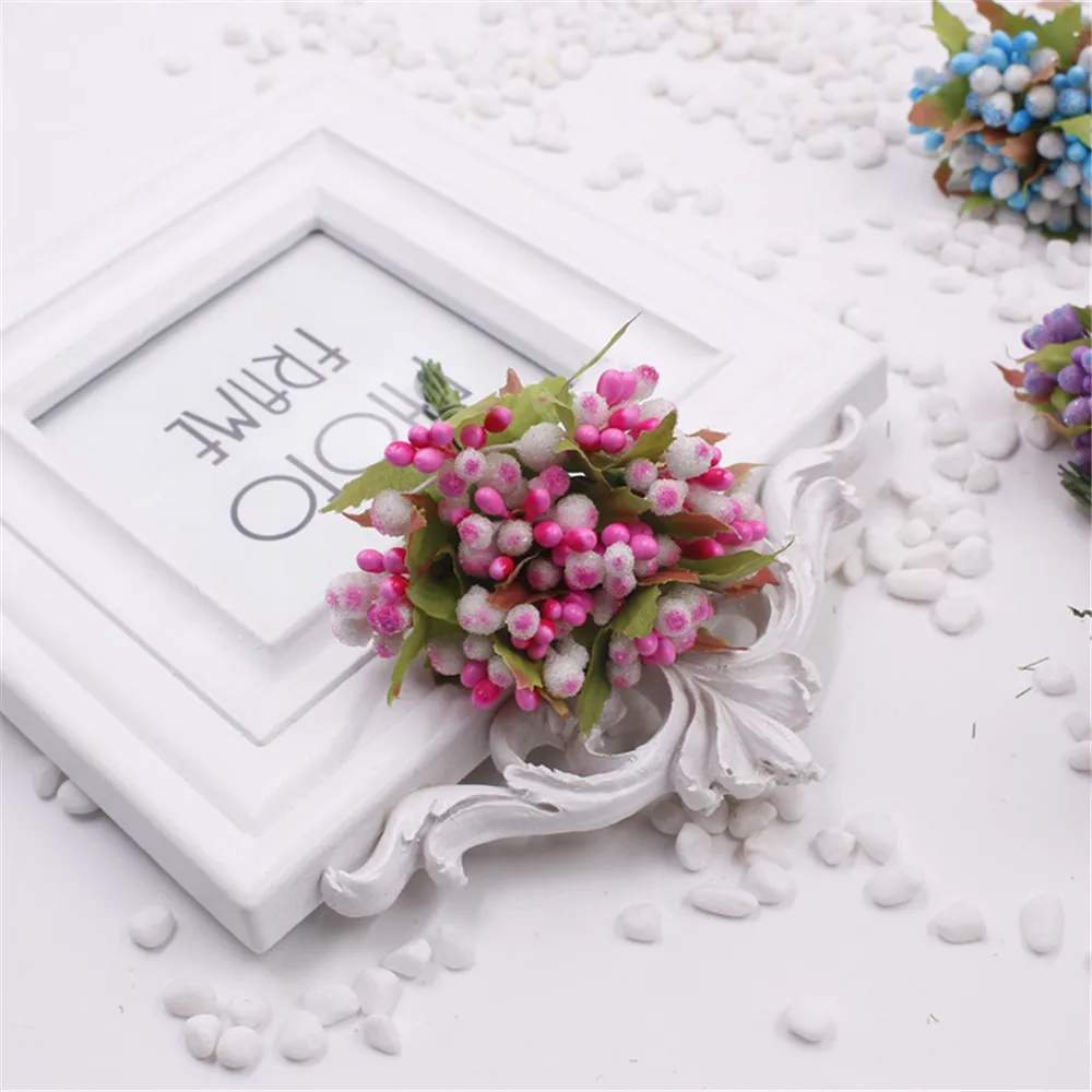 Искусственные тычинки мини ягод 10 шт. цветок для свадьбы украшение альбома DIY