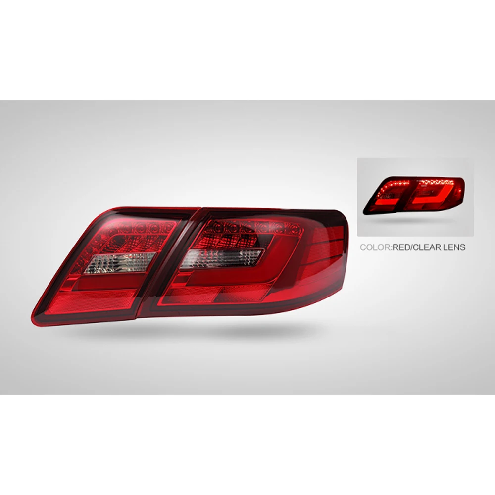 LS светильник для Toyota Camry 2007 2008 2009 светодиодный задний светильник в сборе стоп сигнальная лампа автомобильные аксессуары ходовой светильник s авто лампы светильник