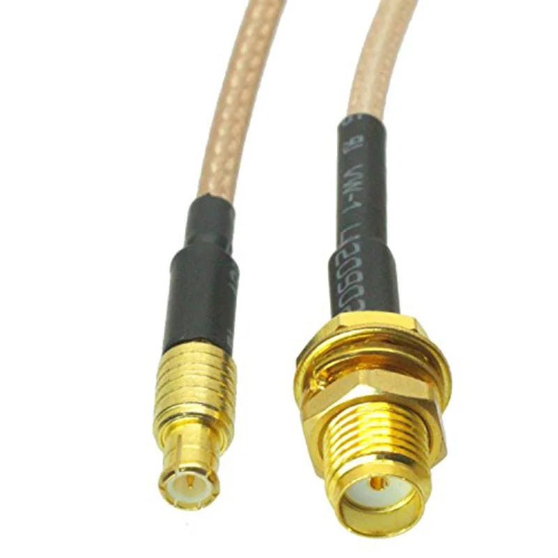 ALLISHOP 1 м RF разъем SMA мама к MCX папа RG178 КОАКСИАЛЬНЫЙ соединительный кабель сборка |