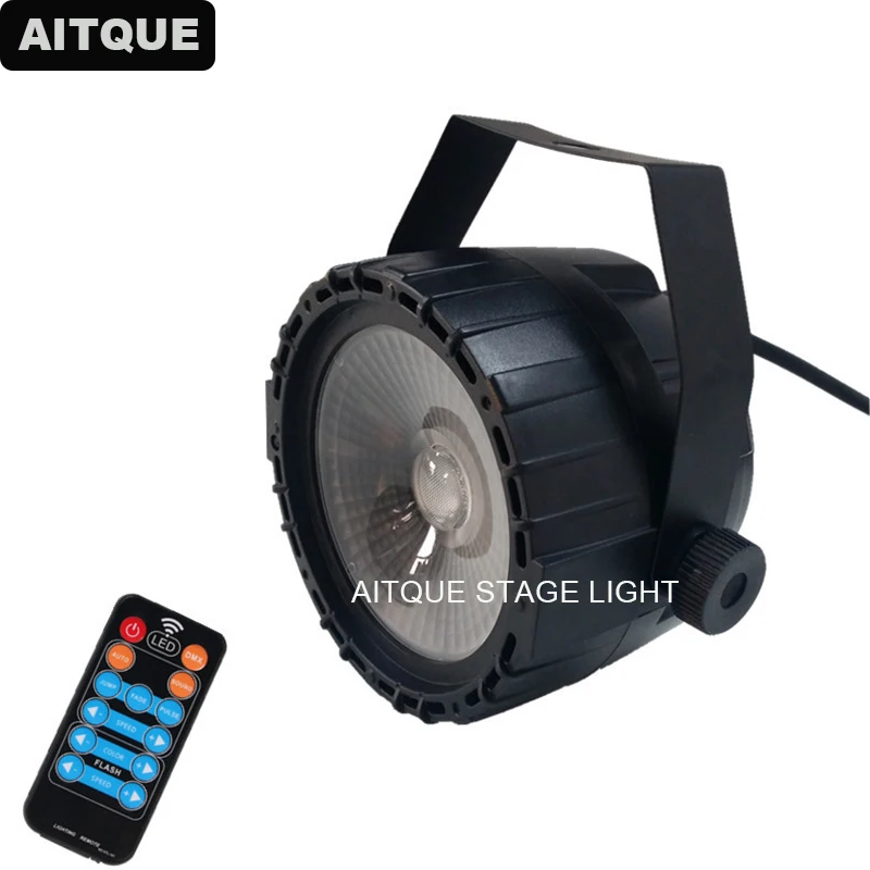 4 шт. сценический свет 15 Вт COB RGB LED Par пульт дистанционного управления DMX диско бар
