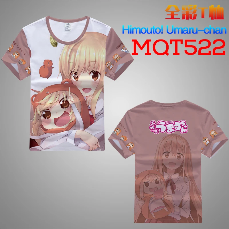 Himouto! Umaru chan аниме футболка Мужская Женская Новая мода хип хоп топы футболки