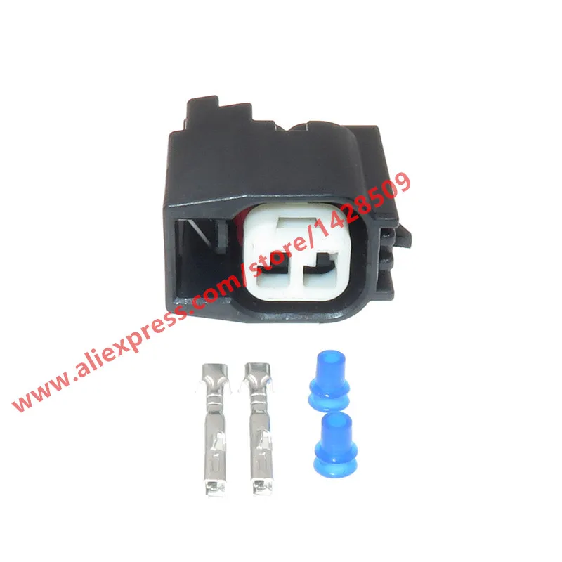 

20 Sets 2 Pin Electrical Automotive Fuel Injector Plug Female Connector For Ford