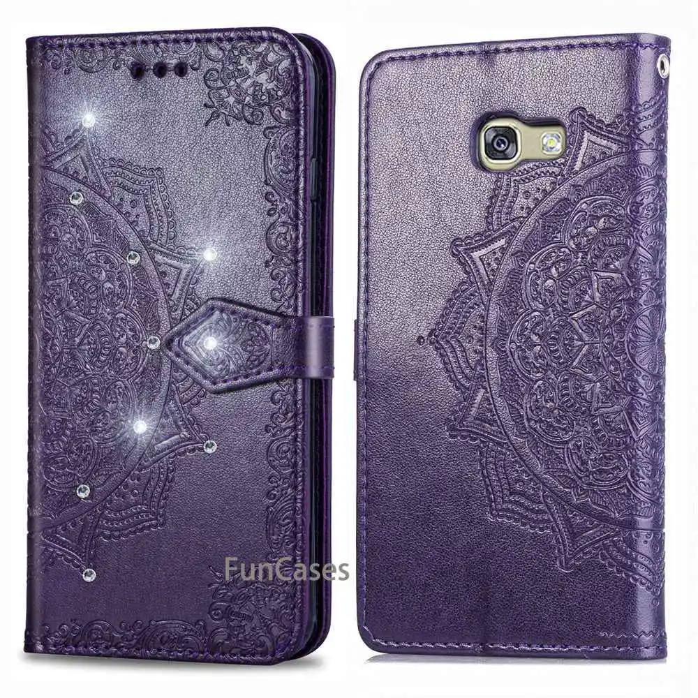 For Samsung Galaxy A5 2017 Case Flip PU Leather Stand Wallet A520 A520F Book Style Cell Phone Cover Bag | Мобильные телефоны и