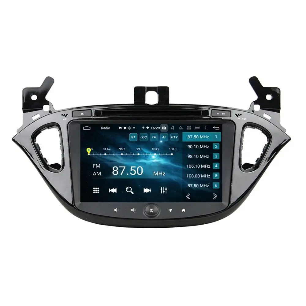 Автомобильный DVD плеер 4 Гб + 64 IPS PX6 8 дюймов Android 10 для Opel Corsa 2015 2016 стерео радио GPS