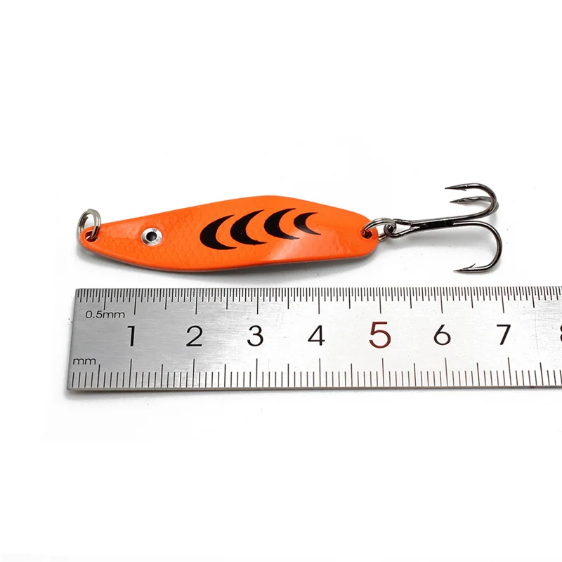 50 мм 6 5 г металлическая ложка рыболовная приманка Спиннер Приманка Красочные