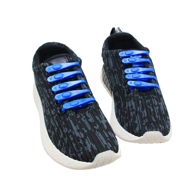 14 шт./упак. спортивные кроссовки аксессуары шнурки пластиковые с двойным