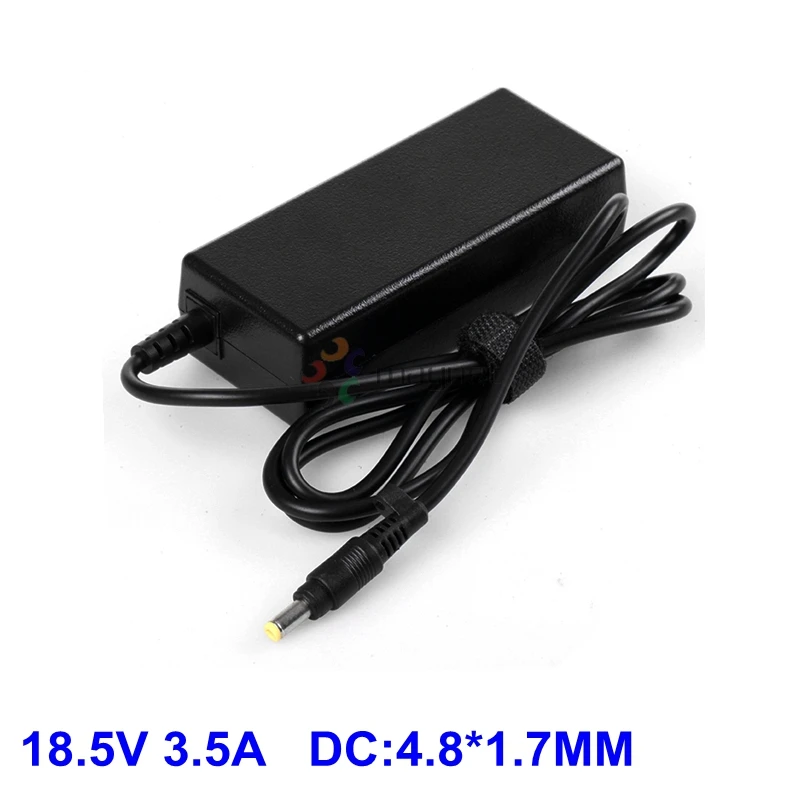 18 5 V 3.5A 4 8*1 7 Адаптер зарядного устройства для ноутбука HP Compaq nc6320 6200s nc6120 nc6230 NX6140 6520s