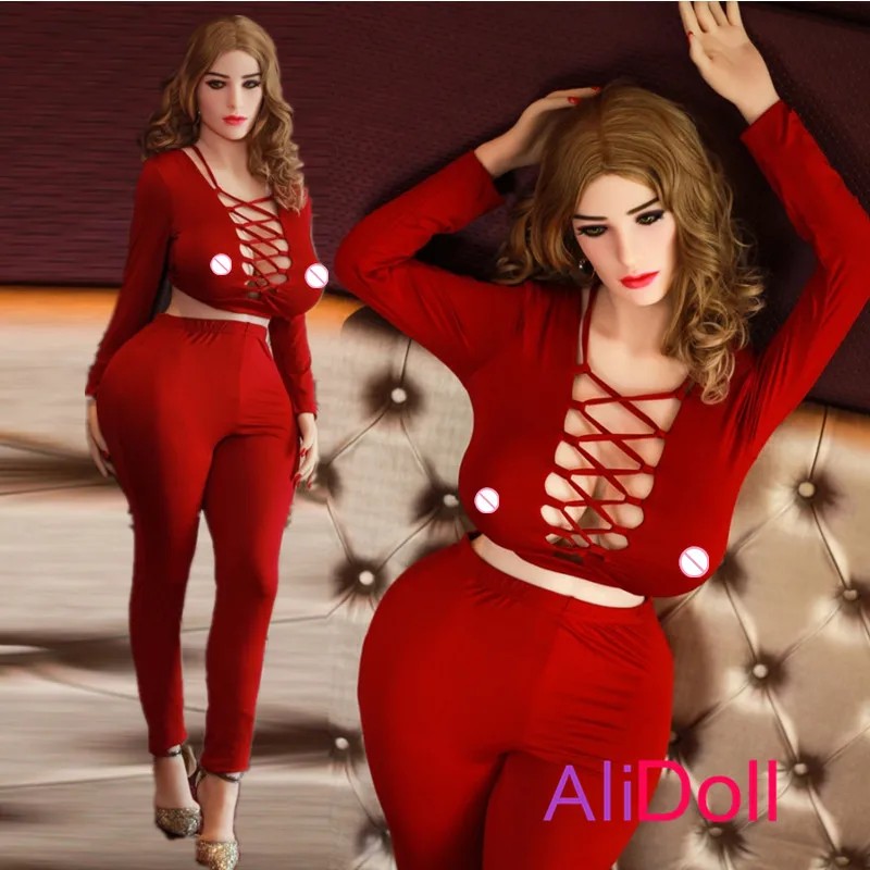Реалистичные силиконовые секс куклы ALIDOLL 152 см (фута) с большой попой для мужчин из