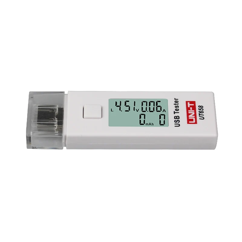 UNI-T UT658/UT658B USB тестер цифровой ЖК-монитор напряжения измеритель тока измеритель емкости тестер напряжения тока детектор Тестер