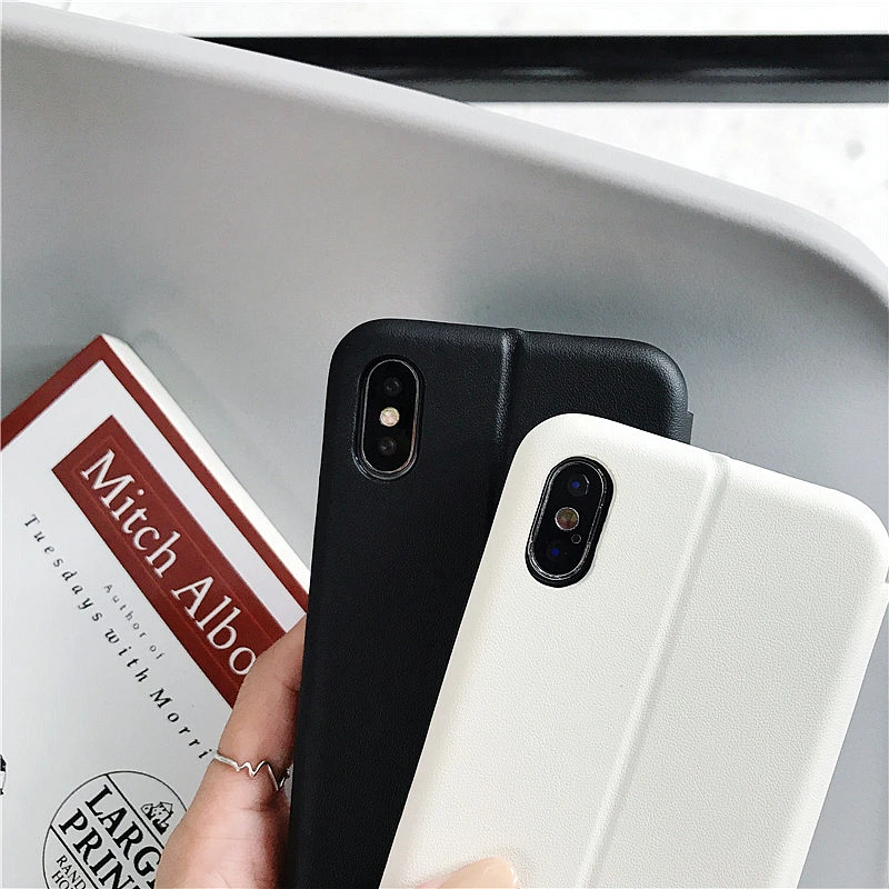 GT высококачественный кожаный флип чехол для мобильного телефона iPhone x XR XS 8plus 8 7plus