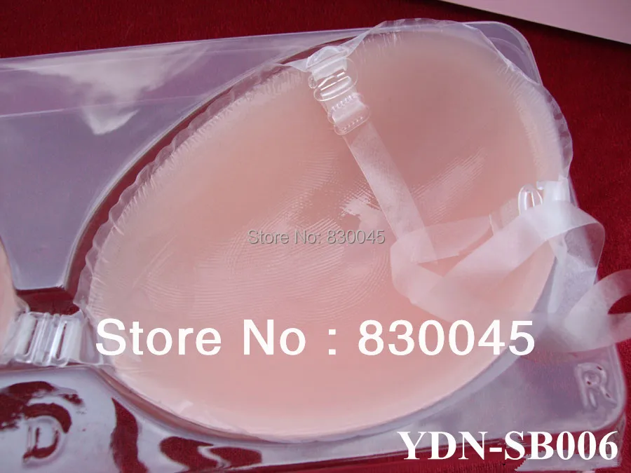 С ремнями для бюстгальтера самоклеящийся 100% силиконовый невидимый