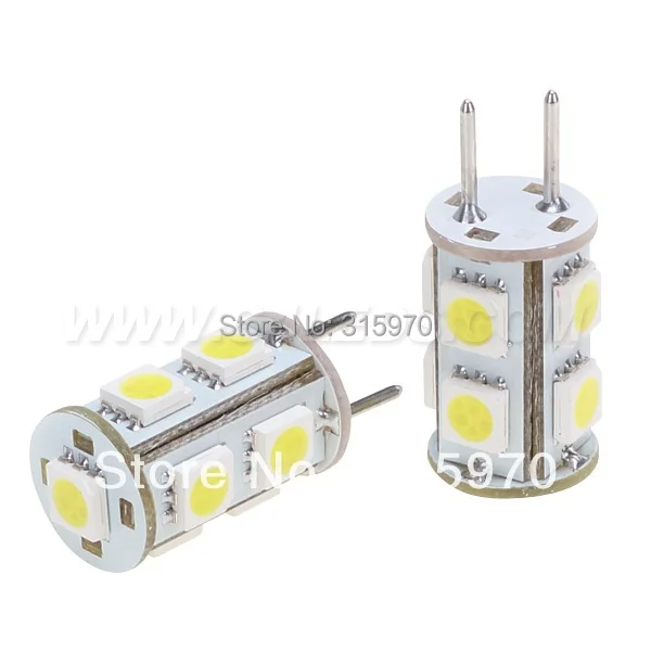 Диммируемый G6.35 светодиодный 9 s SMD 5050 -DC10 30V/AC10 20V белый/теплый белый 180 198LM | Отзывы и видеообзор