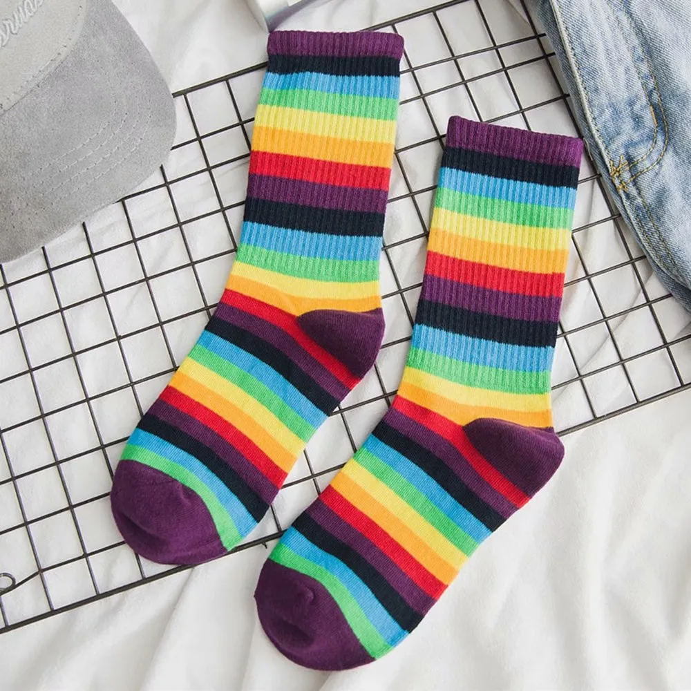 2018 New girls ladies kawaii long socks Women Causal Solid Winter Warm Leg Warmers Knit Knitted Crochet Socks | Женская одежда