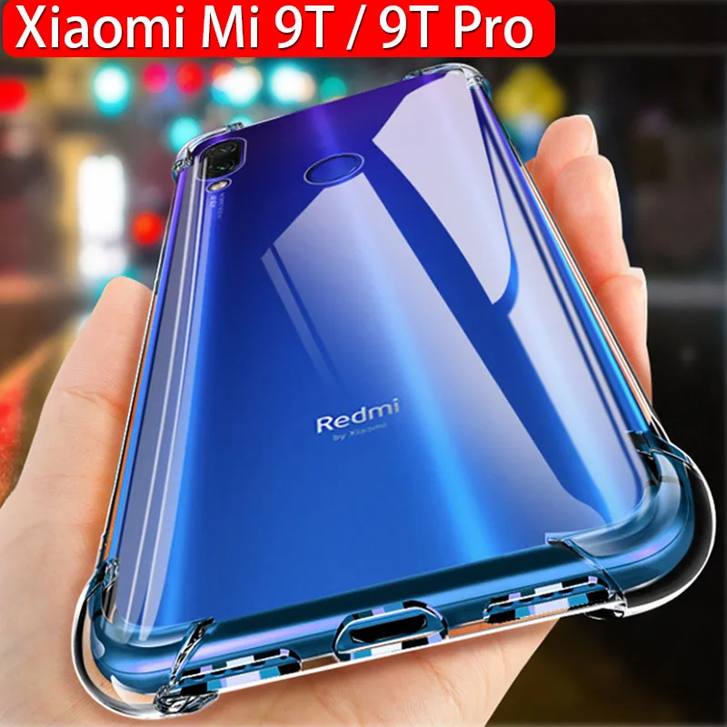 Противоударный чехол для Xiaomi mi 9 T mi 9 T чехол Slilcone TPU Xiaomi mi 9 T Pro Чехол прозрачный защитный чехол mi 9 T