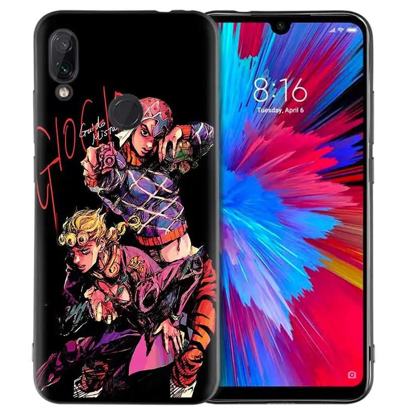 06 JoJo Необычные Приключения силиконовый чехол для Xiaomi Mi 9 8 Play A1 A2 Redmi Note 7 6 6A 5 Plus S2 GO Lite Pro Pocophone F1 - Цвет: 06
