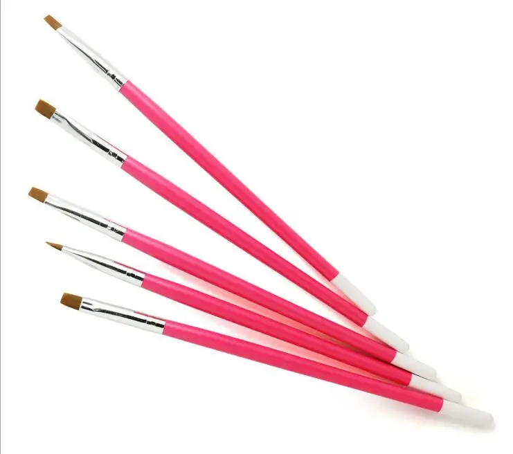 Акриловая ручка для маникюра маникюрная УФ гель дизайнерская кисть рисования 1