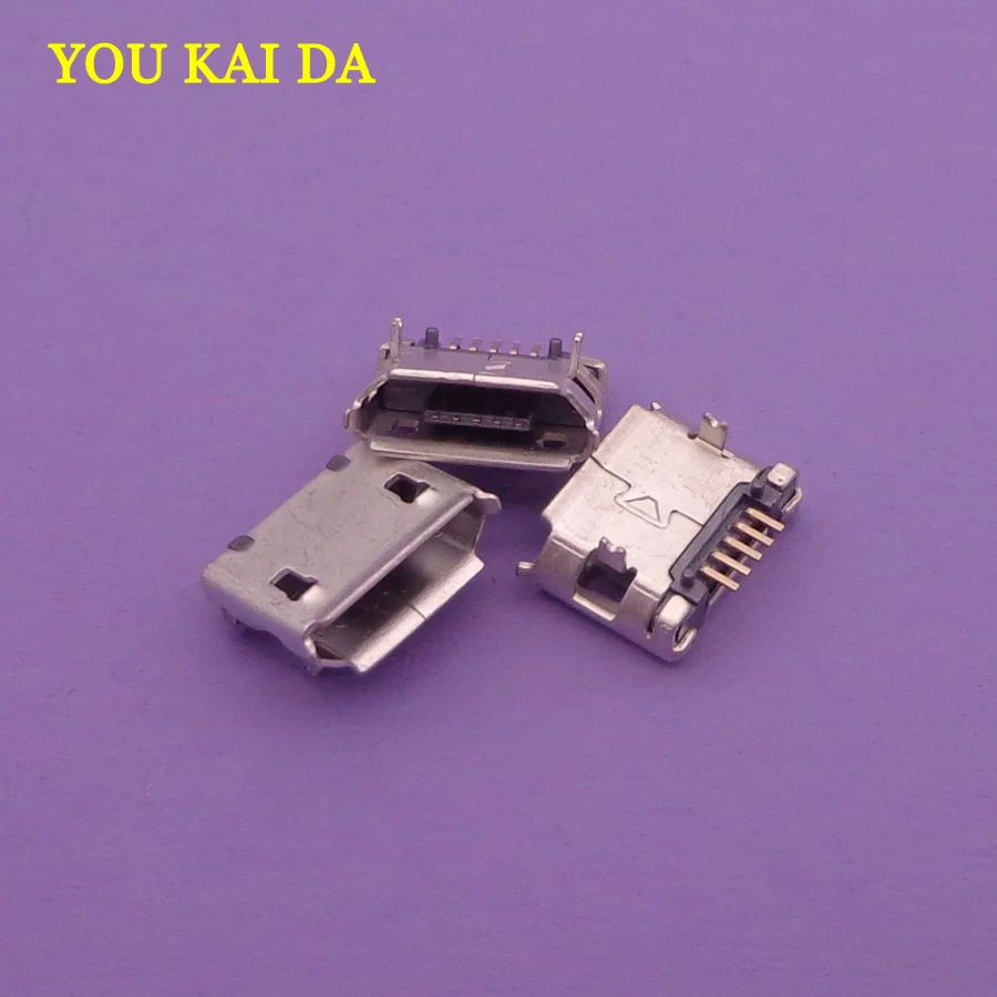 100pcs/lot Micro mini 5pin usb connector jack charging port socket power plug dock female for mobile tablet replacement 5-pin |