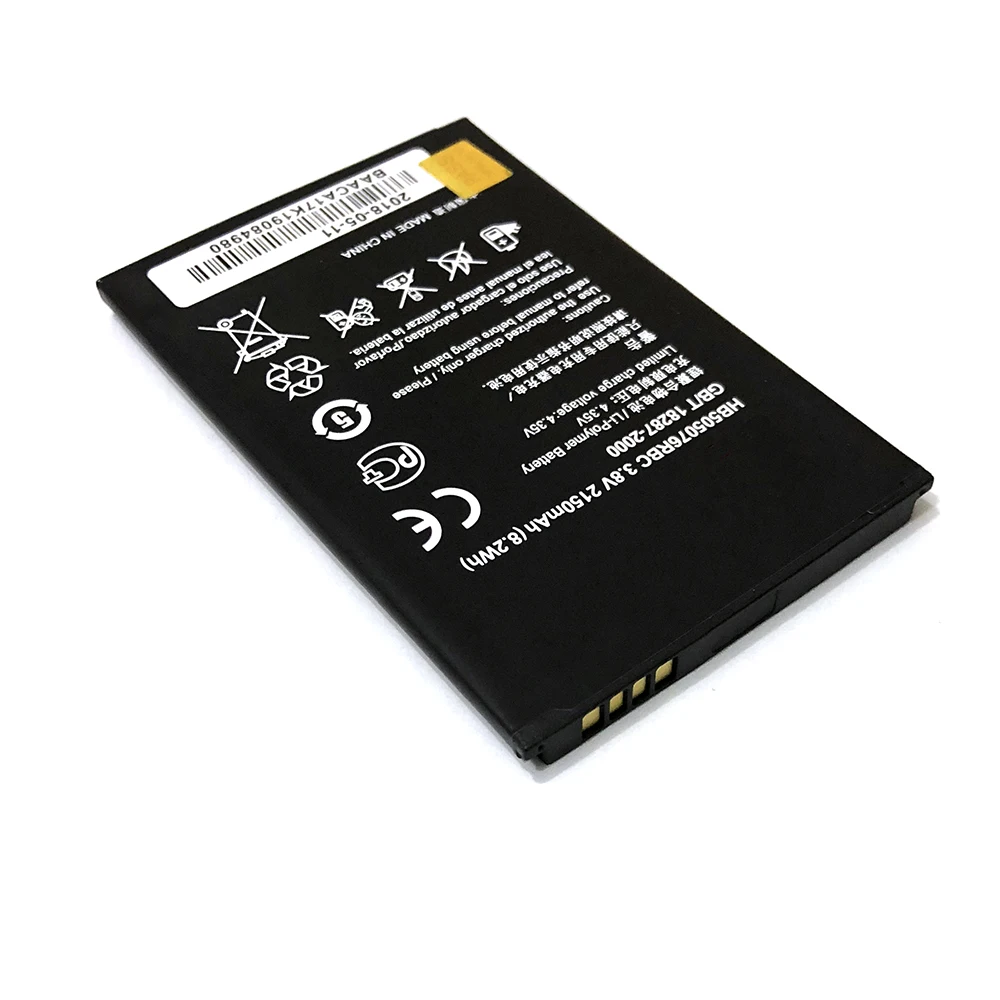 2150mAh HB505076RBC литий ионный аккумулятор для телефона Huawei G606 G610 G610S G700 G710 G716 A199 C8815 Y600D U00