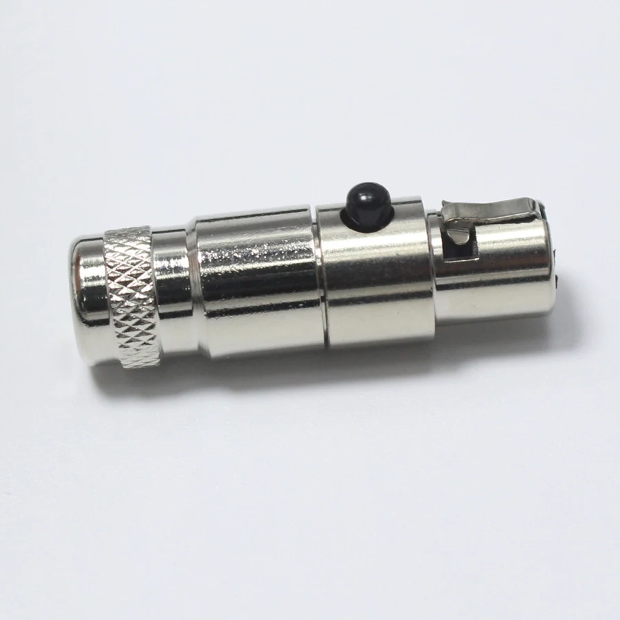1 шт. Mini XLR 6 контактный гнездовой разъем маленький P аудиоразъем металлический