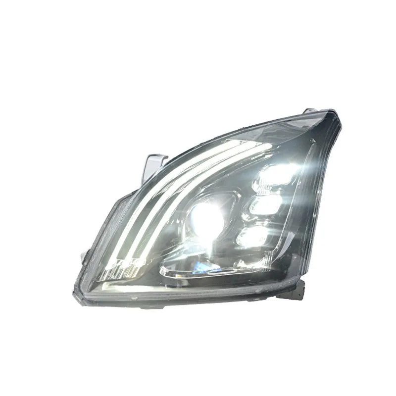Автомобильная декоративная лампа передние фары подходят для TOYOTA PRADO FJ120 2003-2009 фары в сборе внешняя часть