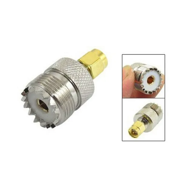 20 шт. латунный UHF гнездовой разъем SO 240 SO239 Jack to SMA Штекер радиочастотный чистый