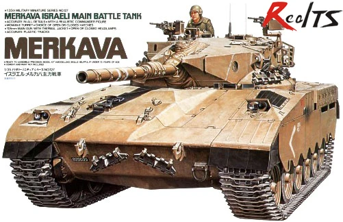 

Модель TAMIYA 35127 1/35, главный боевой танк Merkava из Израиля