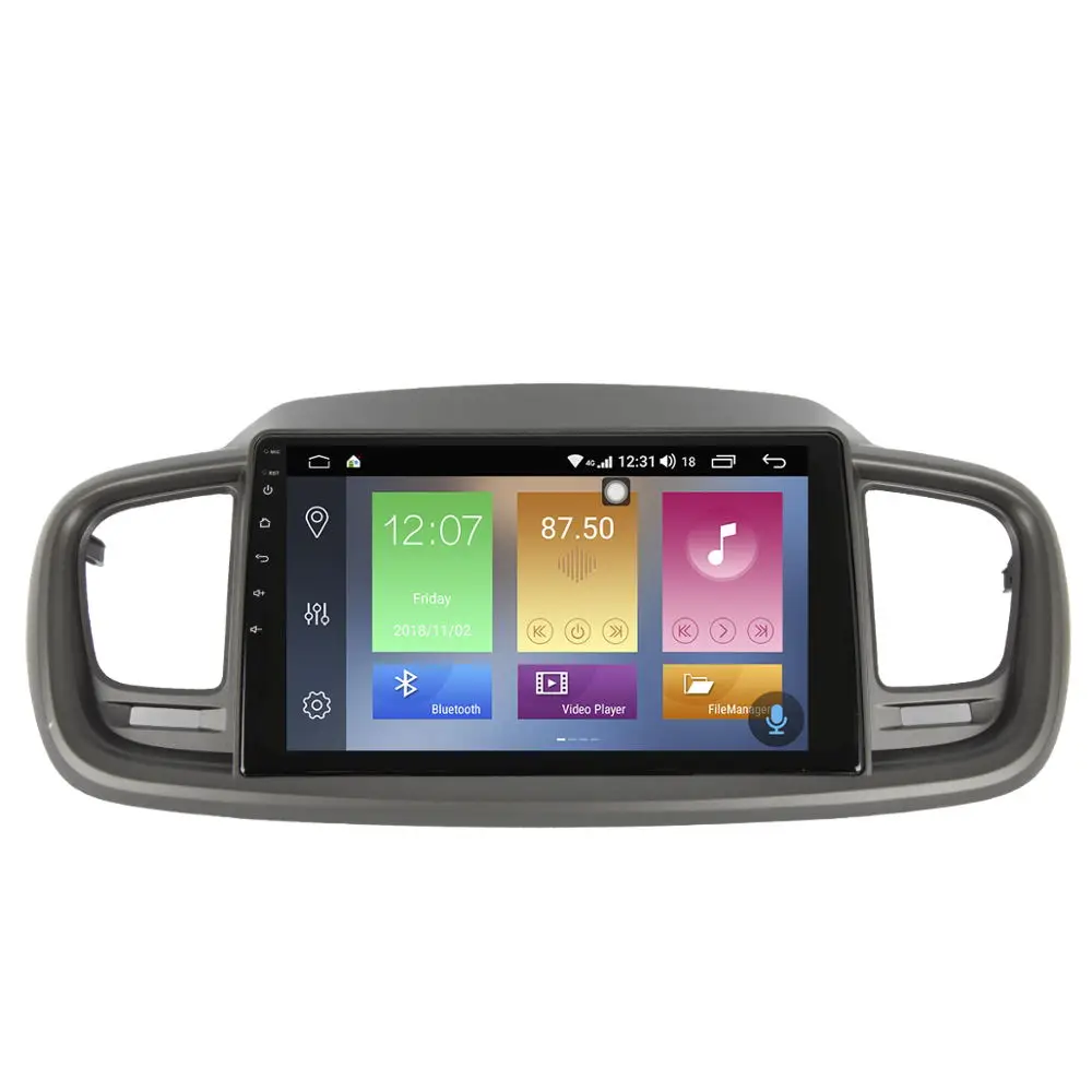 9 "Android 8 0 четырехъядерный автомобильный Радио GPS Навигация стерео для Kia Sorento 2015