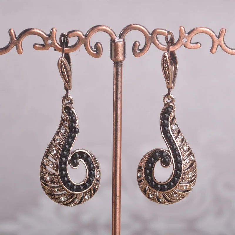 Индийские Ювелирные наборы подвеска в виде музыкальной ноты серьги гвоздики