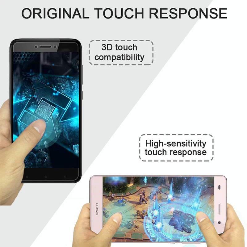 REAOOM 2.5D Защитная стеклянная пленка для Google Pixel 2 XL защита экрана с изогнутыми