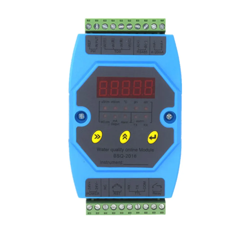 BSQ 2018 передатчик Измеритель проводимости PH контроллер электродное реле выход