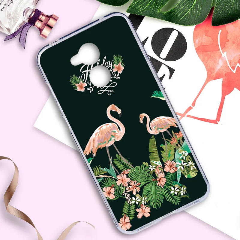 Чехол для Huawei Honor 6a 6 5C Pro Холли 4 Фламинго печать чехол dli-tl20 dli-al10 цветок мягкие TPU В