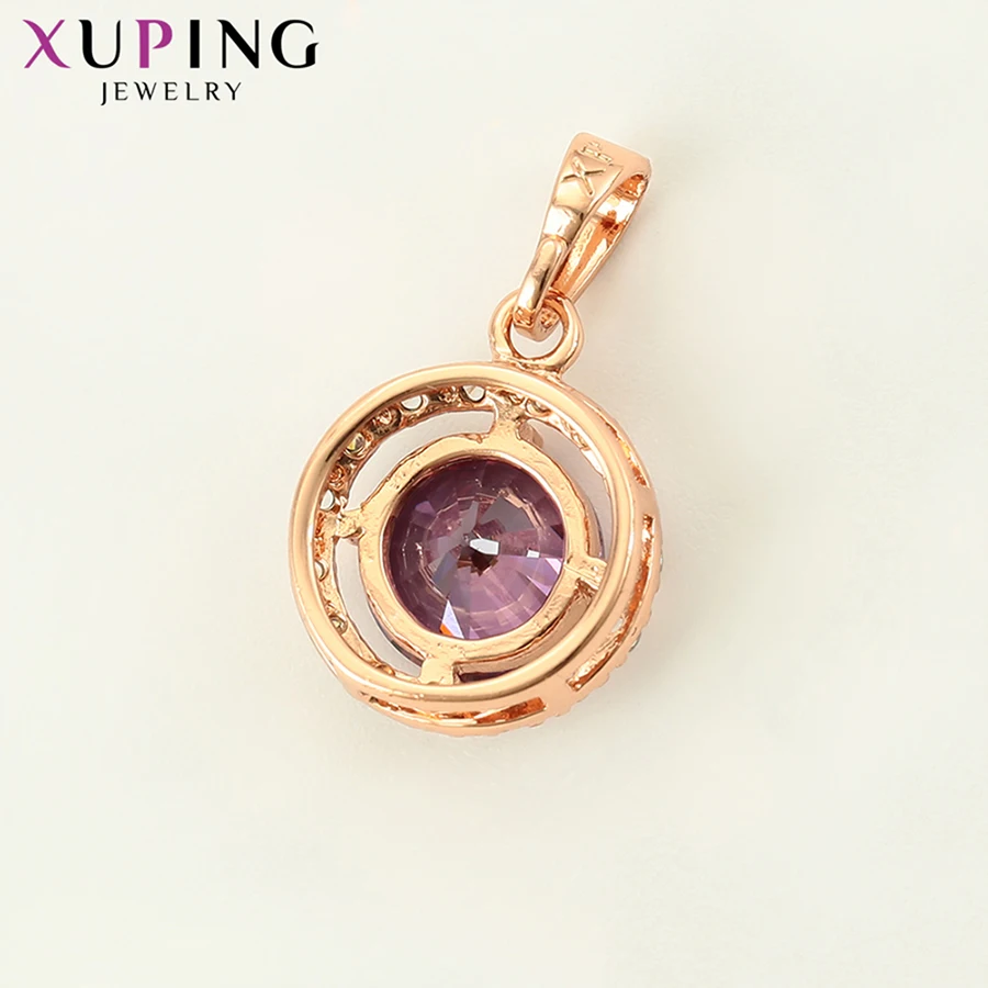 Xuping Новое поступление для женщин кулон ожерелье Трендовое модное ювелирное изделие элегантные романтические вечерние подарки на свадьбу S135, 1-34482