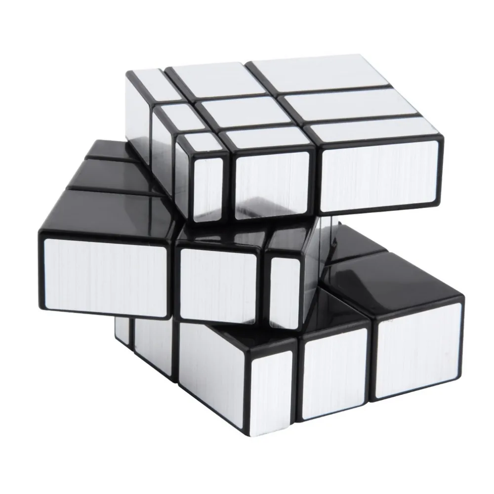 3x3x3 кубика зеркальные кубики с серебряным литым покрытием блестящая головоломка