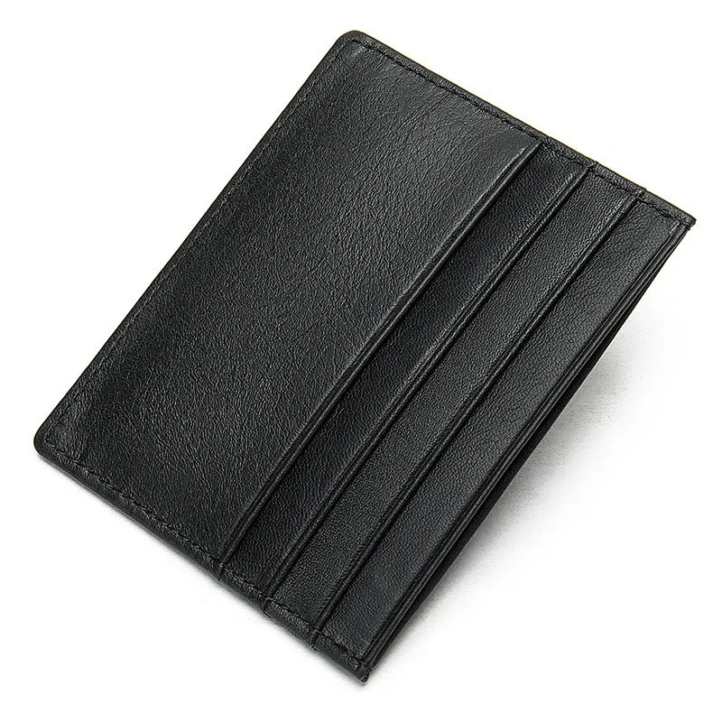113A3black MVA мини-кошелек, мужской кредитный держатель для карт, коровья кожа, натуральная банка, Бизнес ID держатель для карт, портмоне для мужчин, унисекс, сумка для денег 113 - Цвет: 113A3black