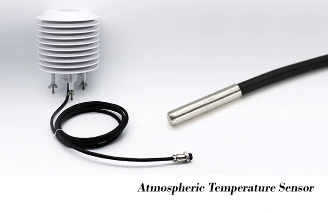 

Atmospherie Temperature Sensor+Thermometer screen/instrument shelter RS485/232 5V,12V,24V Environment Temperature Sensor